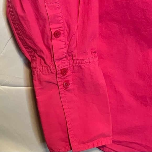 J. Crew, Pink, Button Down Long Sleeve Shirt, Size 2. - Picture 5 of 13